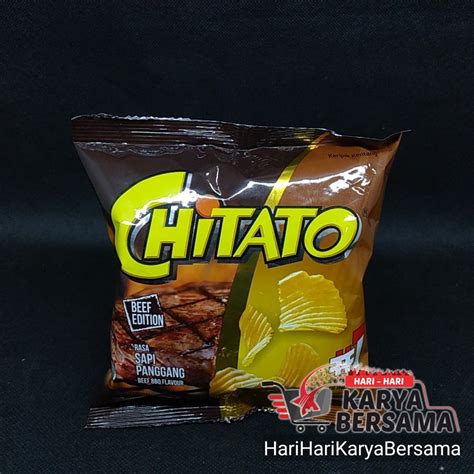 Jual CHITATO SAPI PANGGANG BEEF BBQ FLAVOUR 15GR Shopee Indonesia