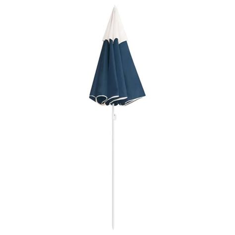 Parasol D Ext Rieur Avec M T En Acier Bleu Cm Yosoo