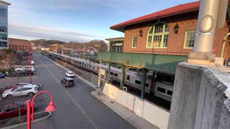 Metro North Railroad CSX Amtrak Action At Ossining And Croton Harmon