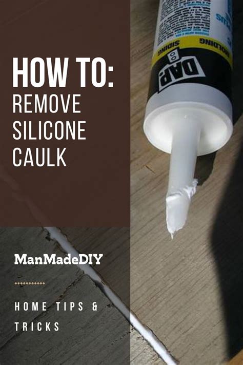 How To Remove Silicone Caulk Artofit