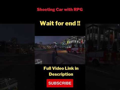 Firing On Car With Rpg In Gta V Game Play Grand Theft Auto V Gamer