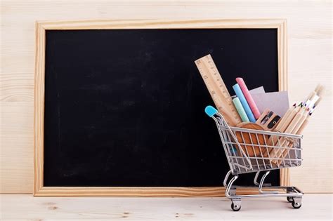 Premium Photo Back To School Shopping Concept