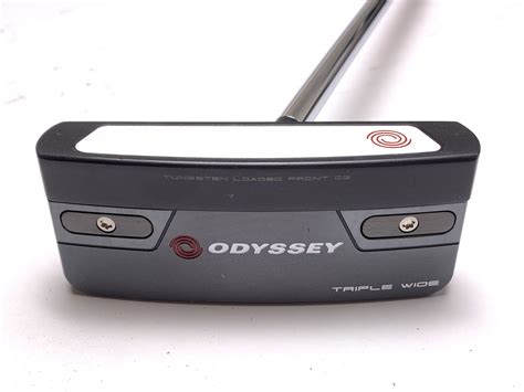 Odyssey Tri Hot K Triple Wide Center Shaft Stroke Lab Putter Mens RH SidelineSwap