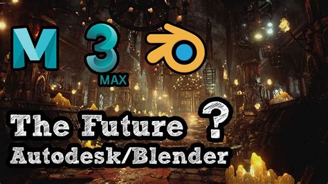 The Future Of 3D Software MAYA VS 3ds Max VS Blender YouTube