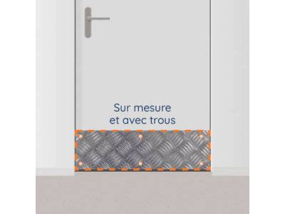 Bas De Porte Alu Damier Sur Mesure Usage Intensif