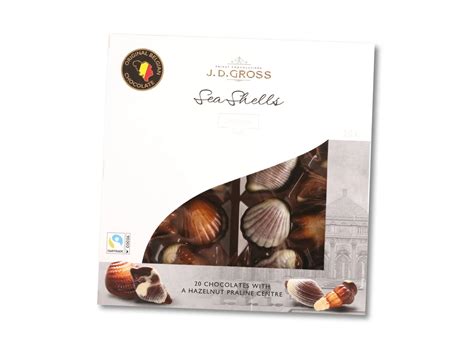 Lidl J.D.Gross Sea Shells Original 250g Belgian Chocolate Vegetarian (20 Chocolates) £6.13 GBP ...