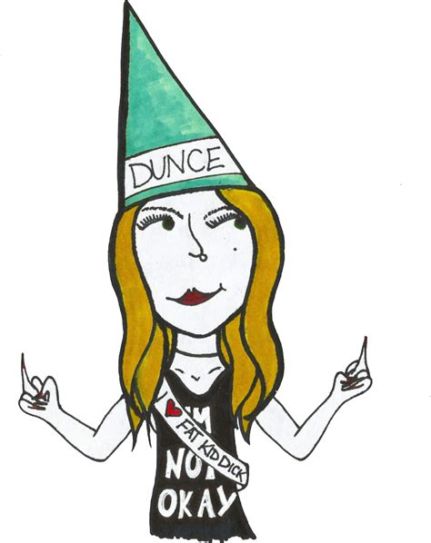 Download Cartoon Woman Dunce Cap Clipartkey