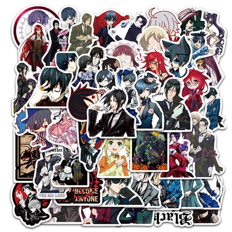 50pcs Black Butler 1 Stickers Au Sticker World