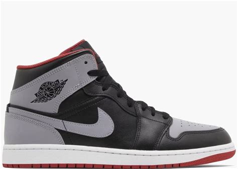 Nike Air Jordan 1 Mid Bred Shadow Hype Clothinga