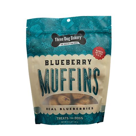 Blueberry Muffins Three Dog Bakery