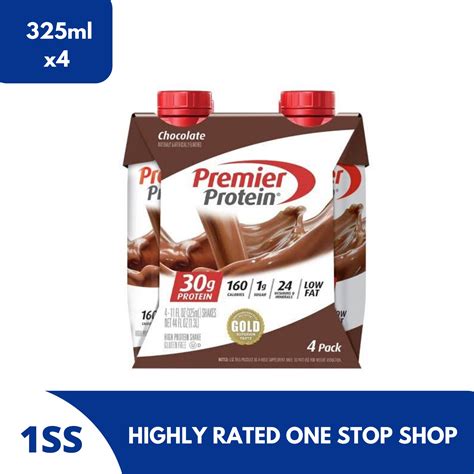 Premier Protein Protein Shake Chocolate 4 Pack Lazada Ph