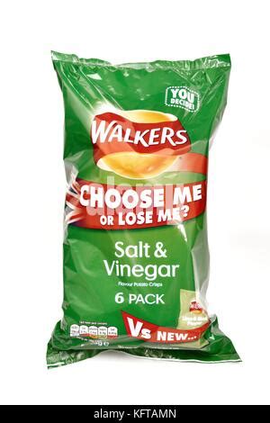 Walkers Salt Vinegar Crisps Stock Photo - Alamy