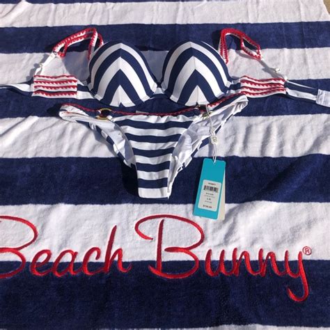 Beach Bunny Swim Tradetowel Xl Beach Bunny Bikini Love Stitch Three