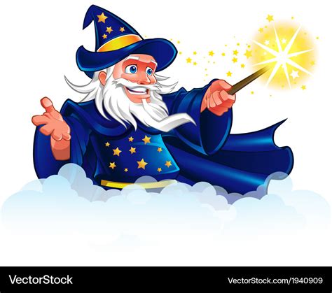 Wizard Royalty Free Vector Image Vectorstock