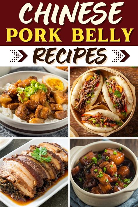 Must Try Chinese Pork Belly Recipes Insanely Good