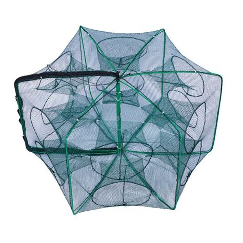 Btoer Self Folding Fishing Trap Net Fish Bait Trap For Fishing Crayfish