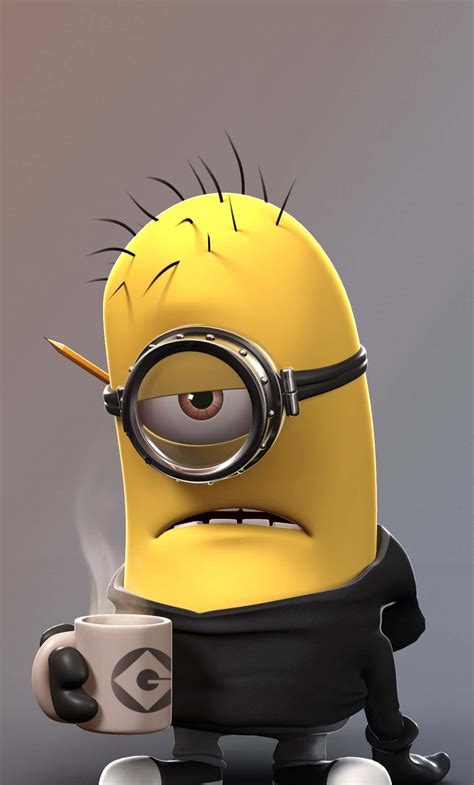 X Despicable Me Angry Minion Iphone Hd K Wallpapers Images