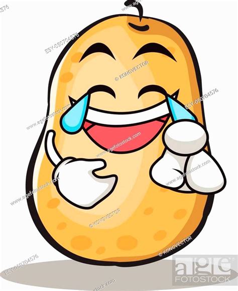 Joy Potato Character Cartoon Style Vector Art Stock Vector Vector And Low Budget Royalty Free