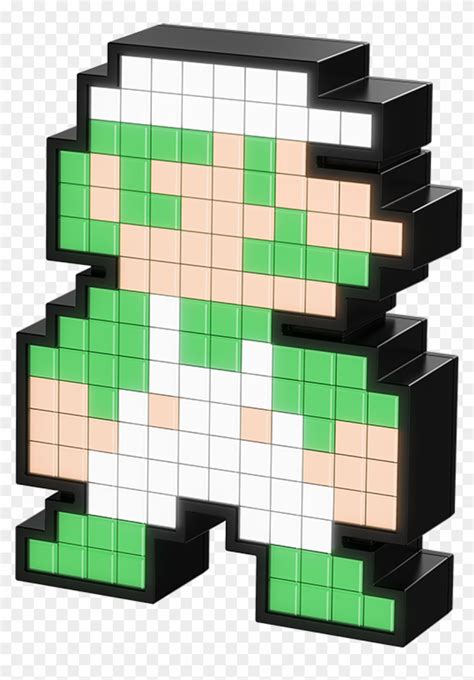 Luigi SMB3 Pixel Art