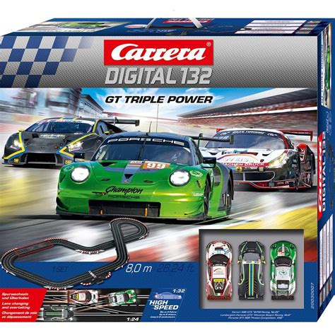 Carrera – Racebaan – Digital 132 GT Triple Power – met ...