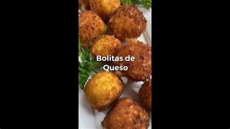 Bolitas De Queso Fritas A Mi Estilo Youtube