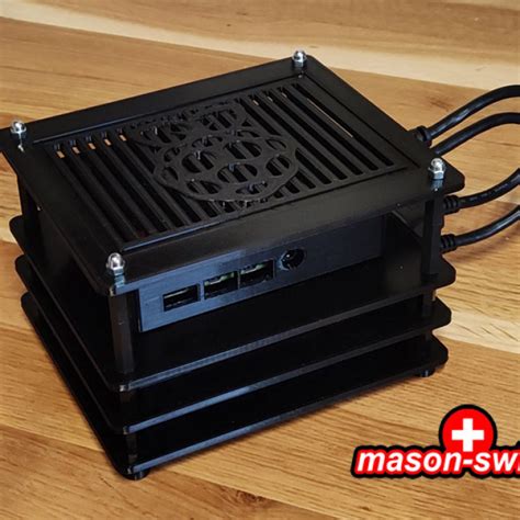 3D Printable Raspberry Pi Case For NAS With Minirack SSD