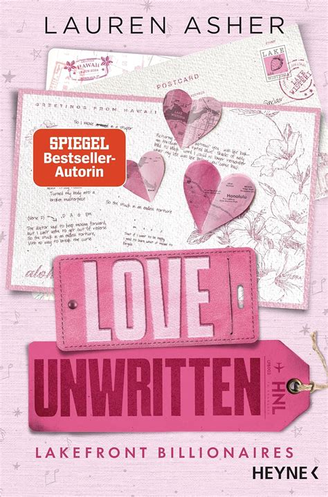 Love Unwritten Lakefront Billionaires Roman Von Der Autorin Des