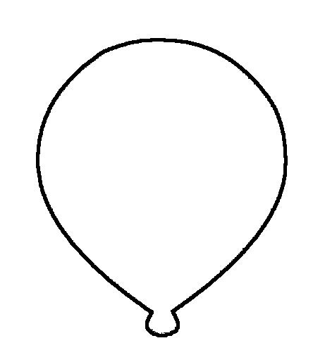 Free Balloon Outline Download Free Balloon Outline Png Images Free