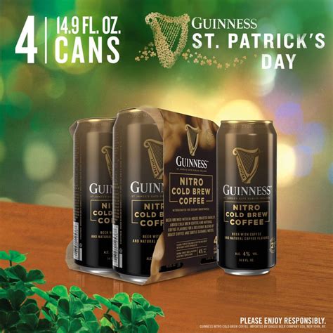 Guinness Nitro Cold Brew Coffee Beer Cans Reviews 2022