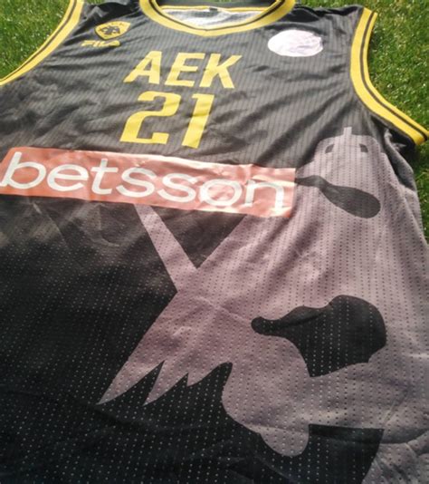 AEK Athens 2021 2022 European Away Jersey