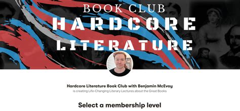 How To Join The Hardcore Literature Book Club Benjamin McEvoy