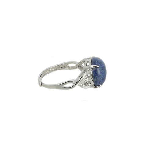 Bague Lapis Lazuli Et Argent Collection Lady M Minerals Store