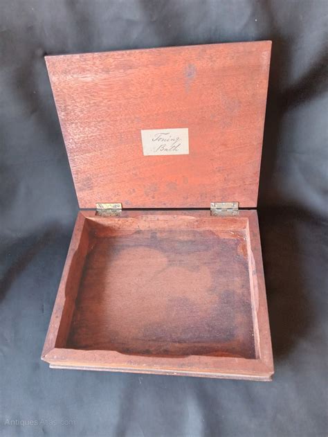 Antiques Atlas A Nice Mahogany Box Photographers Chemists