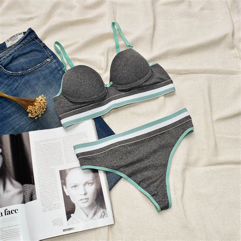 Conjunto De Lingerie Bojo Microfibra Mescla Conforto