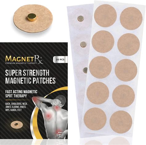 MagnetRX Parches Magnetoterapia Acupresión Terapia Magnética con