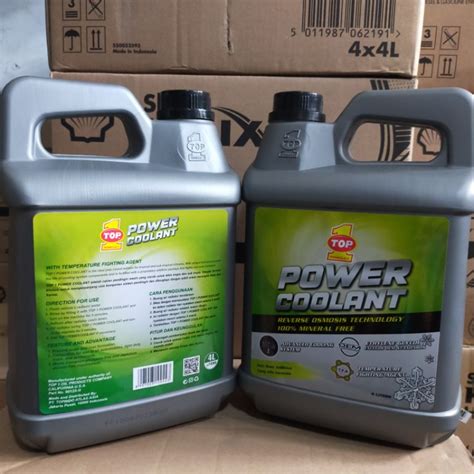 Jual Radiator Coolant Power Coolant TOP 1 Galon 4lt Original Shopee