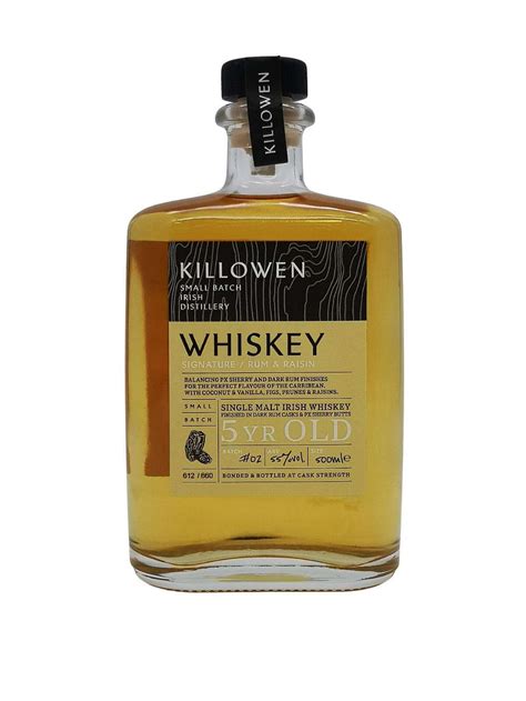 Killowen Rum And Raisin Single Malt 5 Year Old Batch 02 Whiskey