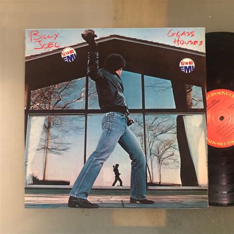 Lp Billy Joel Glass Houses Hobbies And Toys Music And Media Vinyls