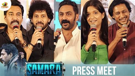 Samara Movie Press Meet Rahman Bharath Binoj Villya Charles