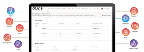 Group Booking Software OTRAMS Travel Group Management System