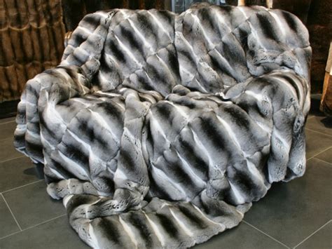 Chinchilla Fur Blankets And Real Fur Throws Lars Paustian Fur