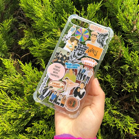 Funda De One Direction Funda Con Stickers Hecha A Mano Protegida Con