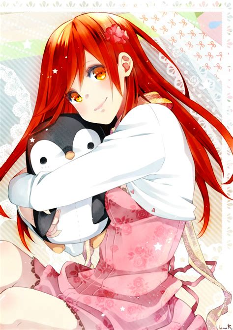 Cute Anime Girls With Red Hair ~ Farida Fakhriyyah