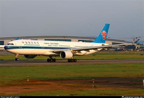 B 5967 China Southern Airlines Airbus A330 323 Photo By Jack Li ID