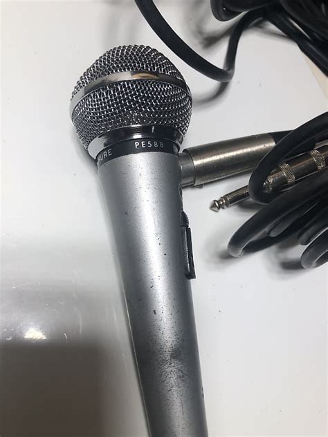 Shure PE588 high-impedance microphone | Reverb