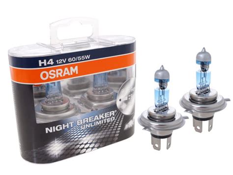 OSRAM H4 12V 55W Night Breaker UNLIMITED 64193NBU BOX