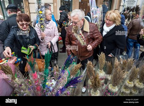 Vilnius Lithuania Th Apr People Buy Palm Products To