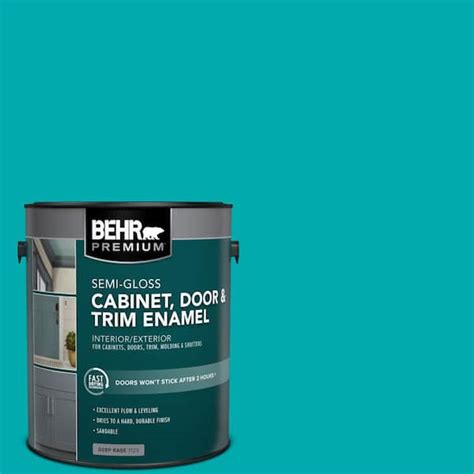 Behr Premium Gal P Fiji Semi Gloss Enamel Interior Exterior