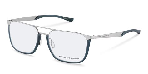 Porsche Design P8388 C Eyeglasses In Light Gunmetal Blue Smartbuyglasses Usa