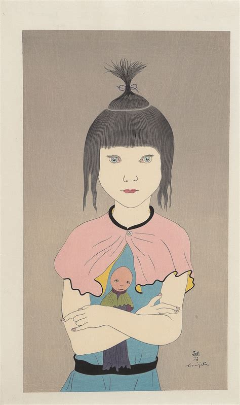 FUJITA TSUGUHARU 1886 1968 Galerie Zacke Japanische Kunst